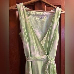 Silk Wrap Dress